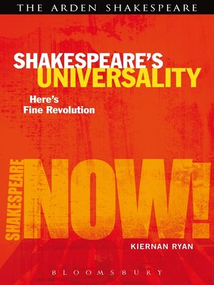 cover image of Shakespeare's Universality
